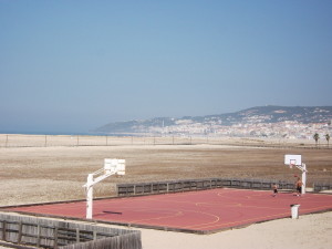 partita a basket nel deserto (ovvero nelle spiagge di Figueira da Foz)